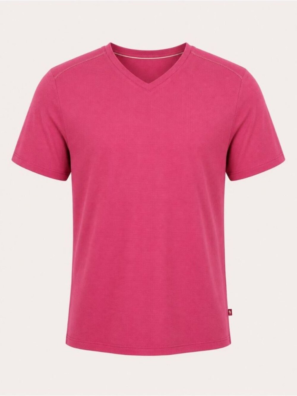 Tommy Bahama Textured Crew Neck Tee Pink Large Casual Resort Summer Shirt